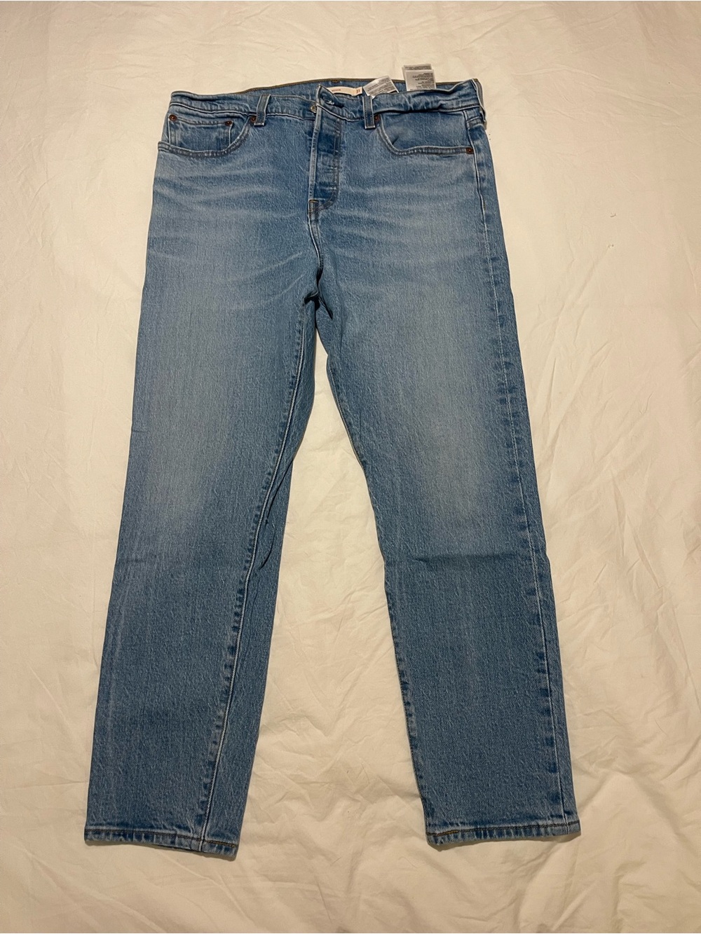 Levi’s Wedgie Straight High Rise Jeans Blue Size 31